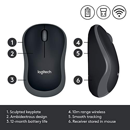 mouse wireless logitech m185 user manual